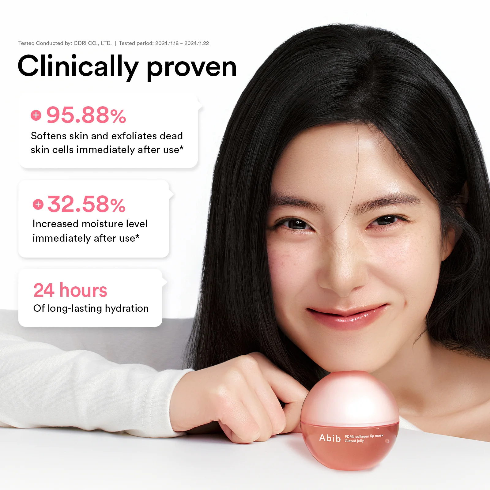 PDRN collagen lip mask Glazed jelly - Image 5