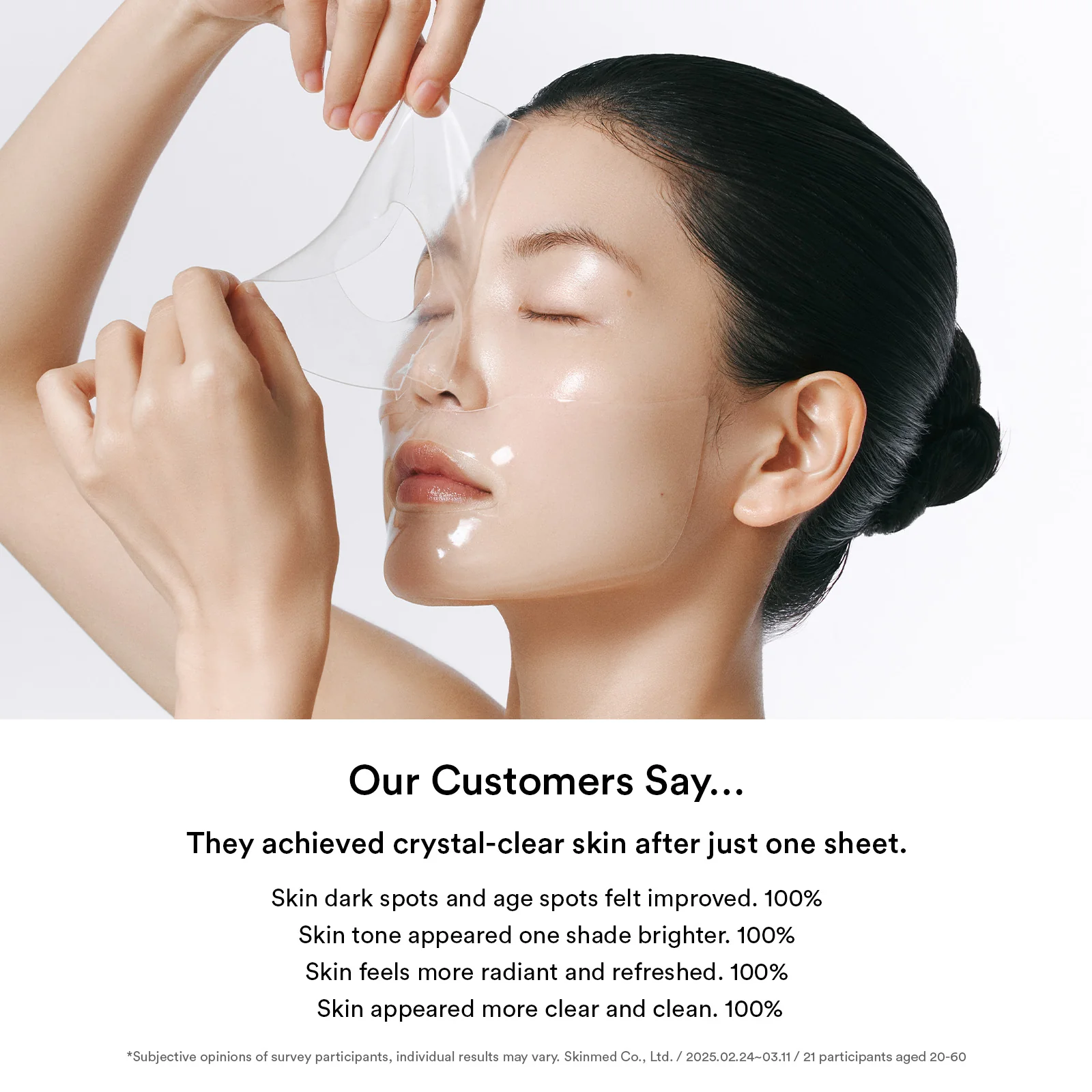Glow collagen mask Glutathione film - Image 3