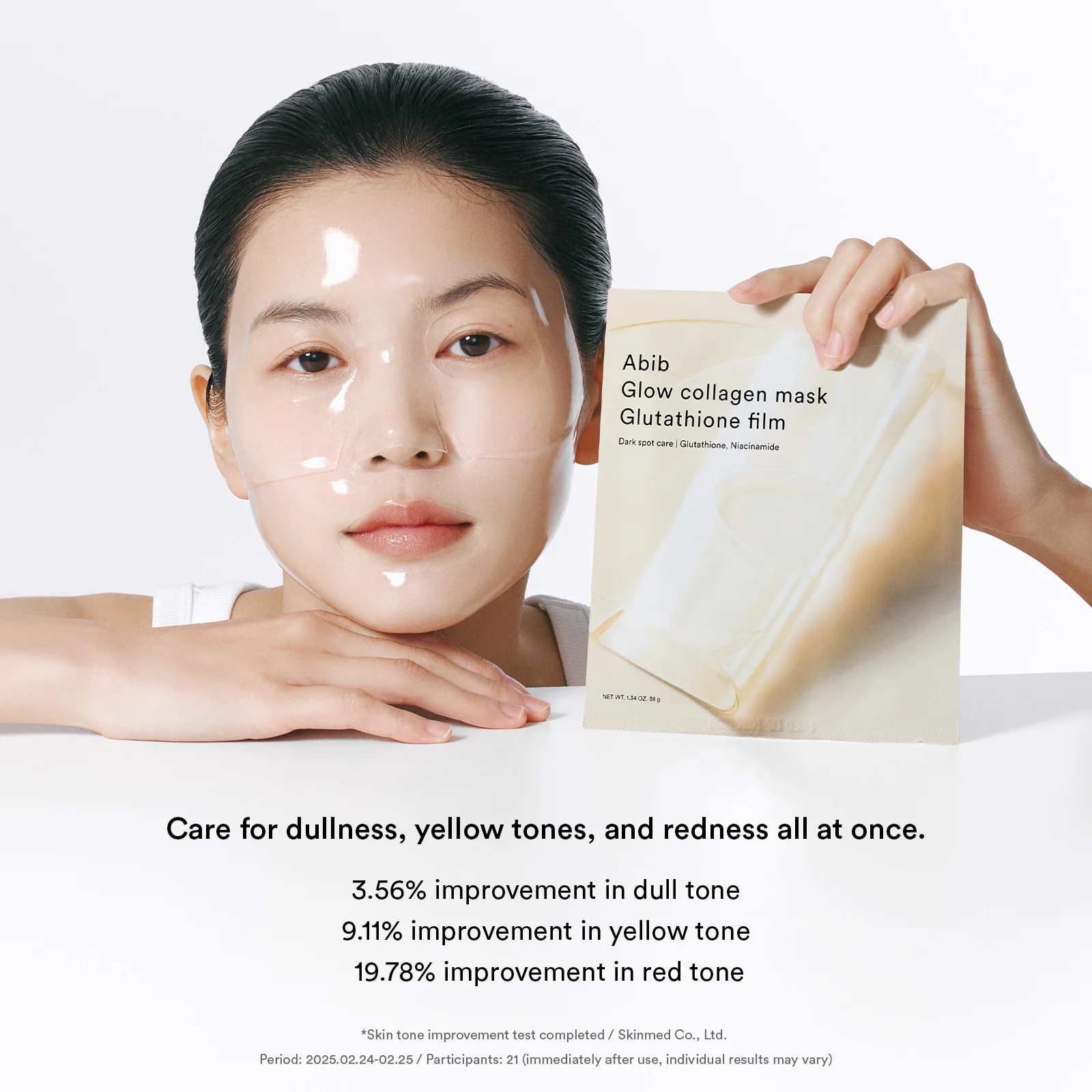 Glow collagen mask Glutathione film - Image 5