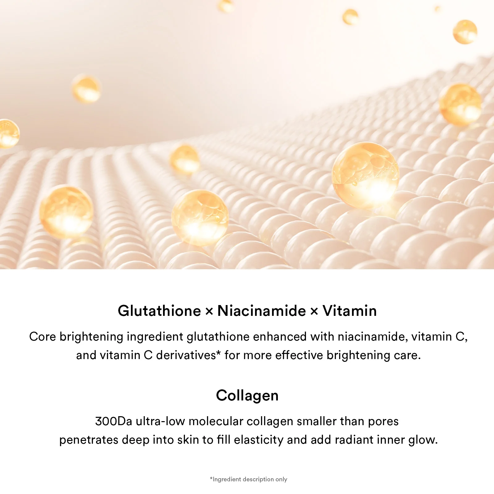 Glow collagen mask Glutathione film - Image 6