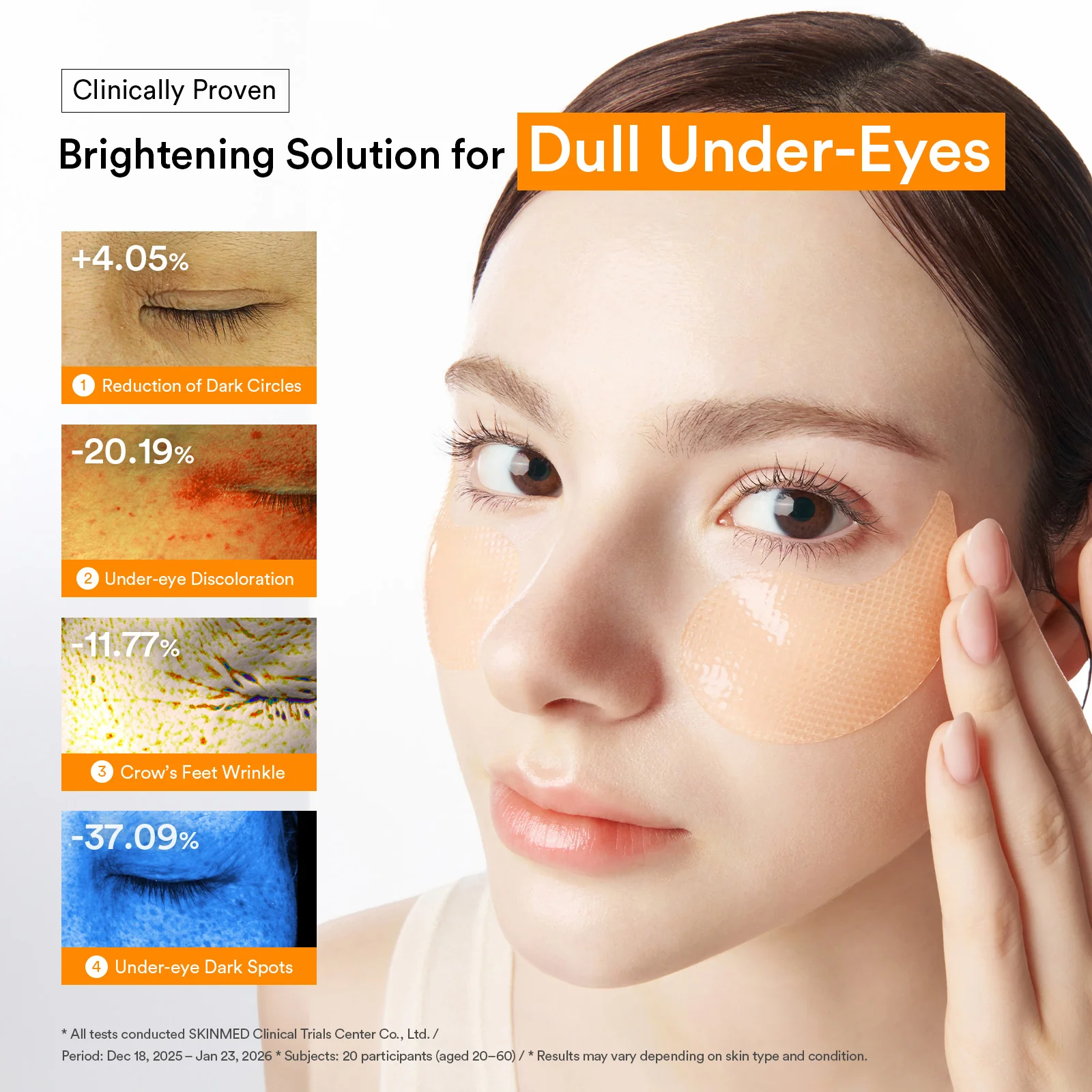 Glutathione kojic acid eye patch Vita jelly - Image 3