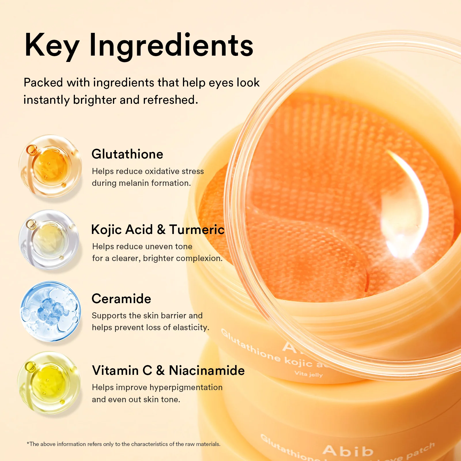 Glutathione kojic acid eye patch Vita jelly - Image 6