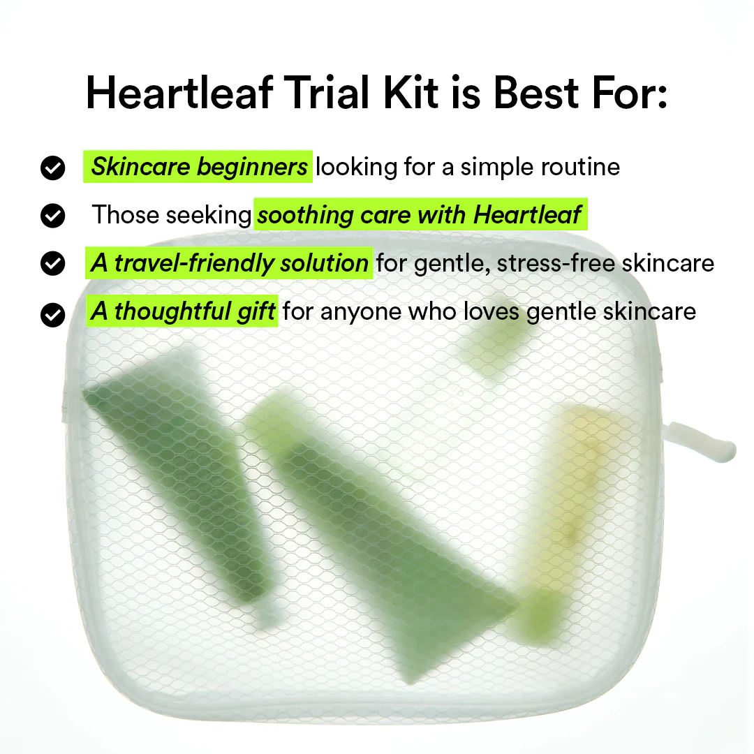 Heartleaf calming Trial kit - Image 11