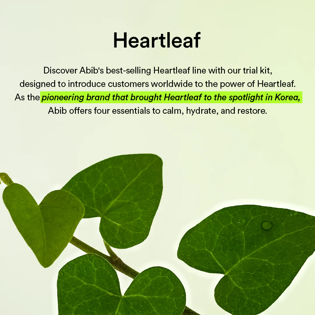 Heartleaf calming Trial kit - Image 4