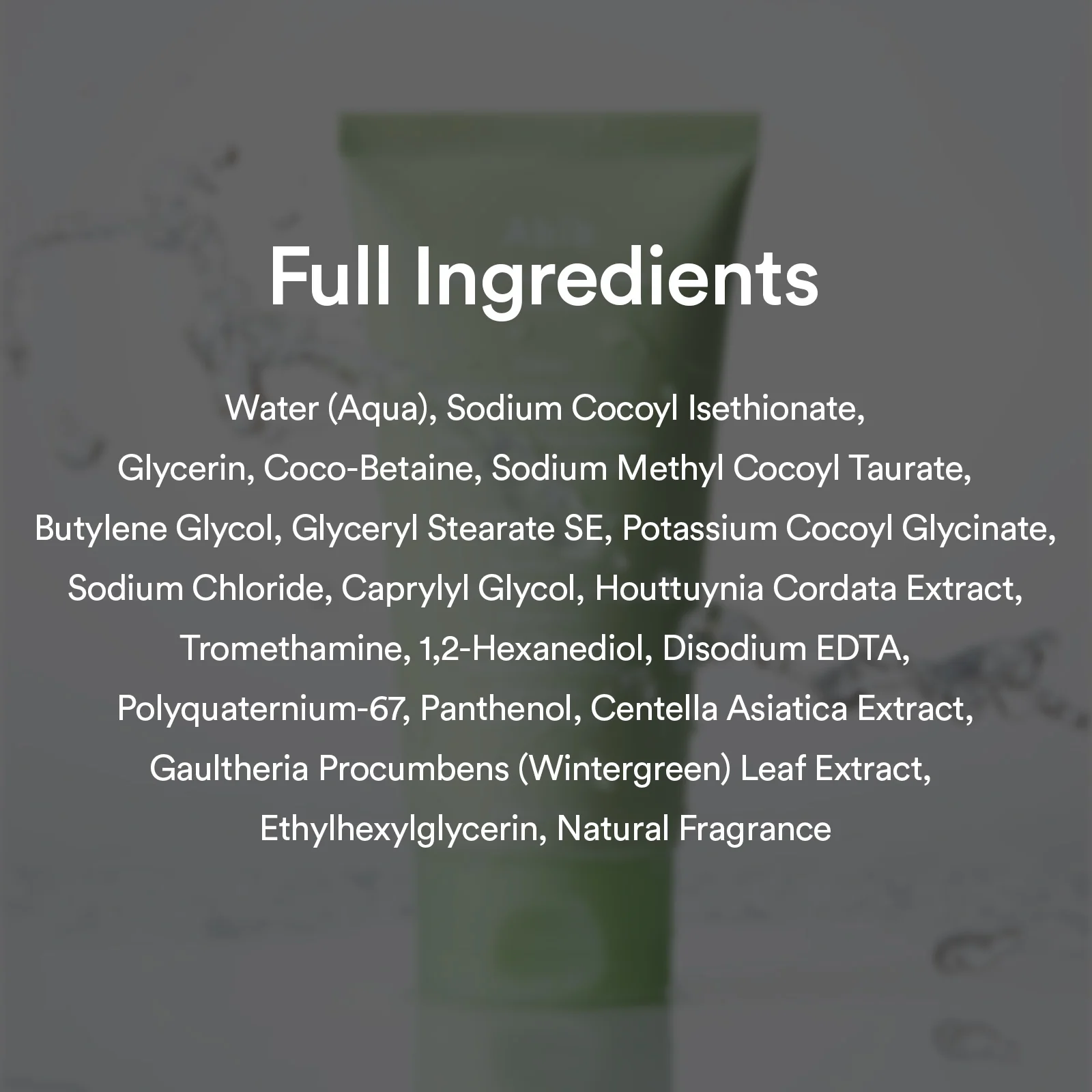 Mild foam cleanser Heartleaf foam - Image 13