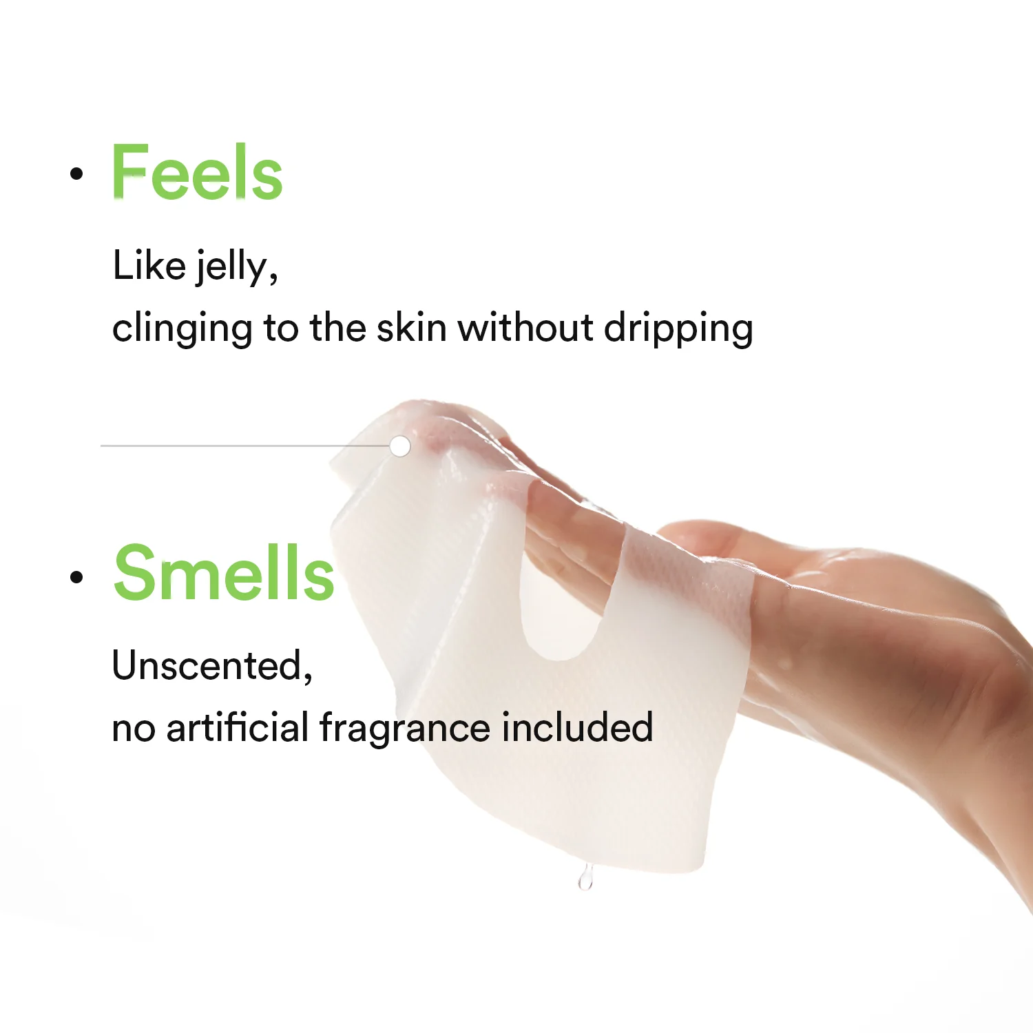Collagen gel mask Heartleaf jelly - Image 6
