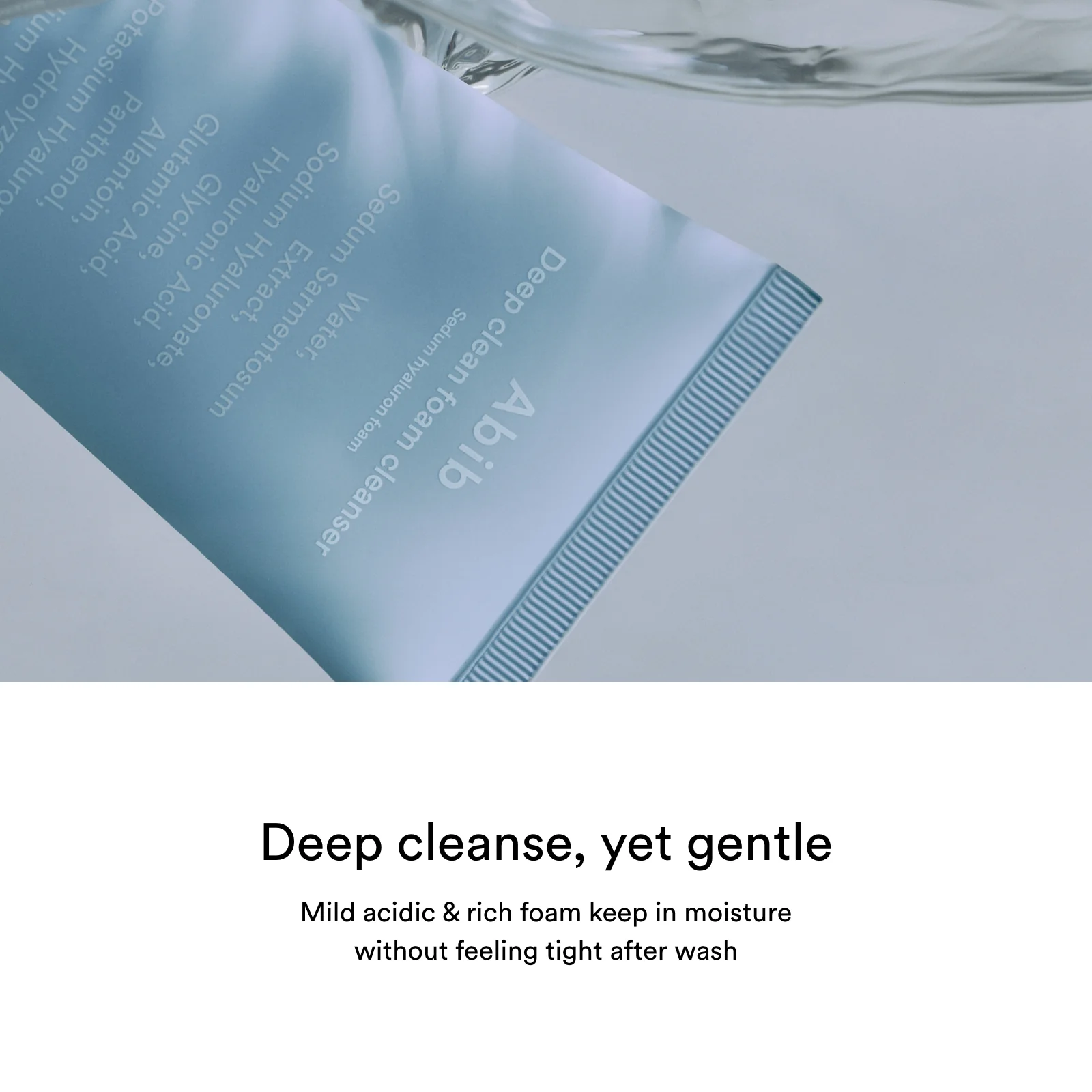 Deep clean foam cleanser Sedum hyaluron foam - Image 4