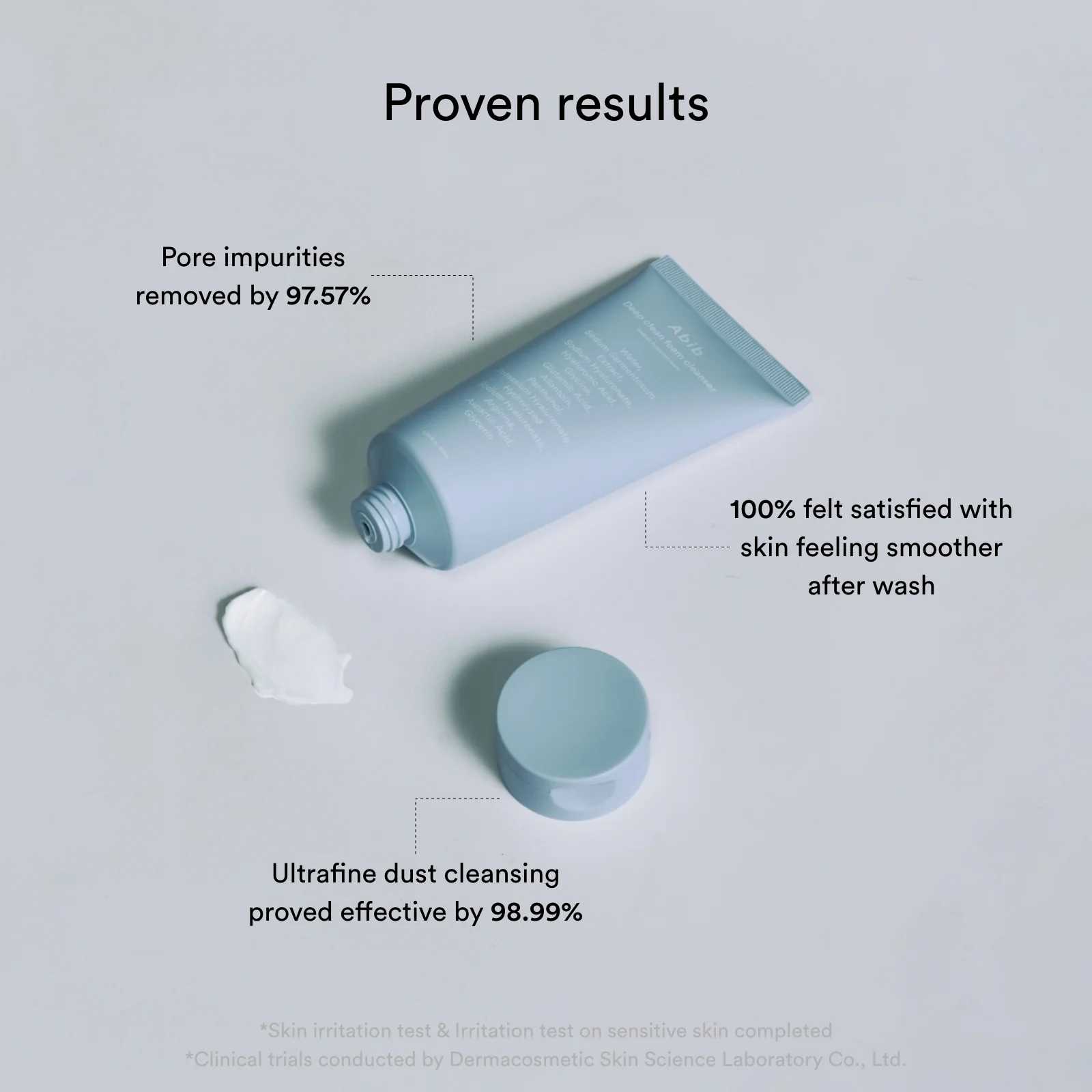 Deep clean foam cleanser Sedum hyaluron foam - Image 6