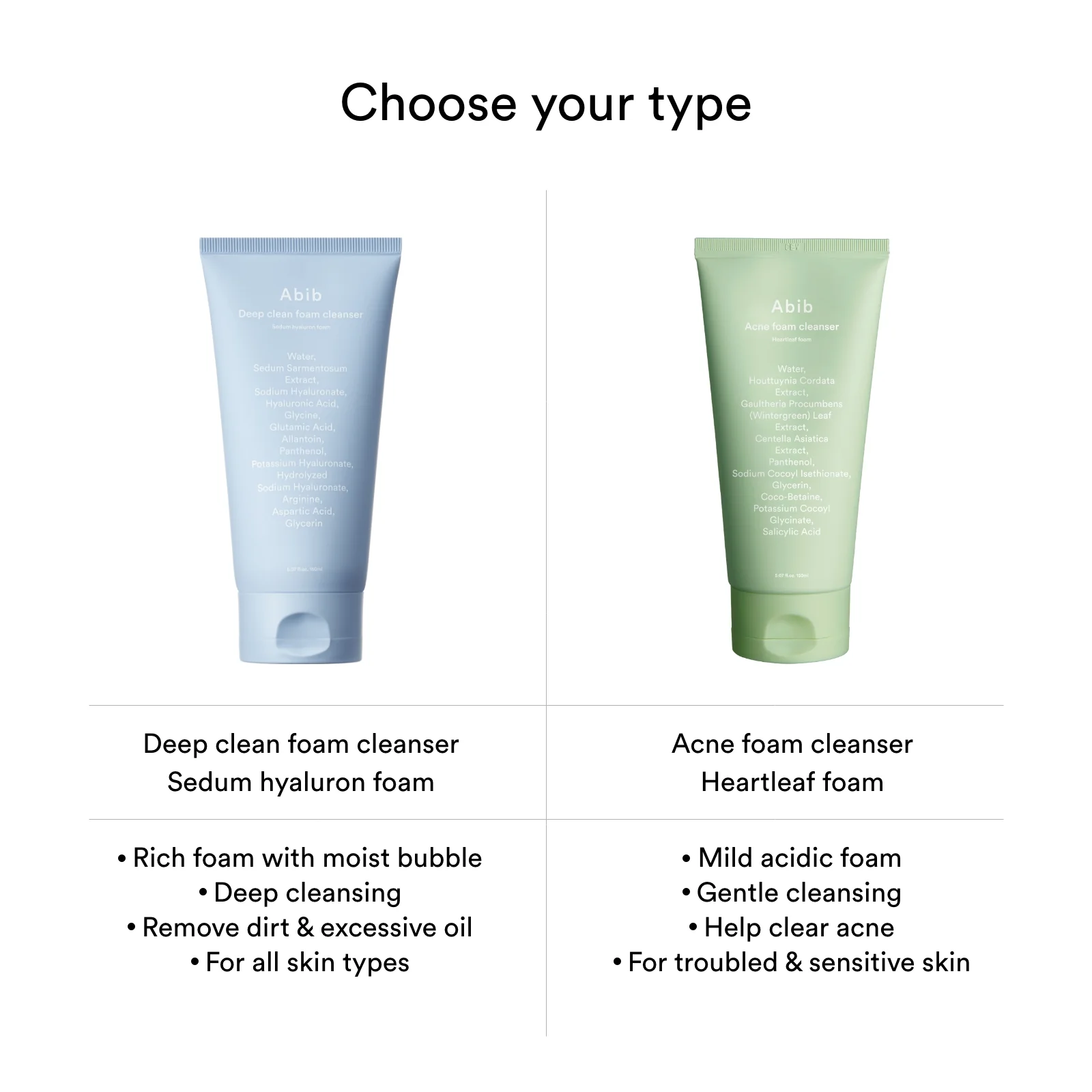 Deep clean foam cleanser Sedum hyaluron foam - Image 7