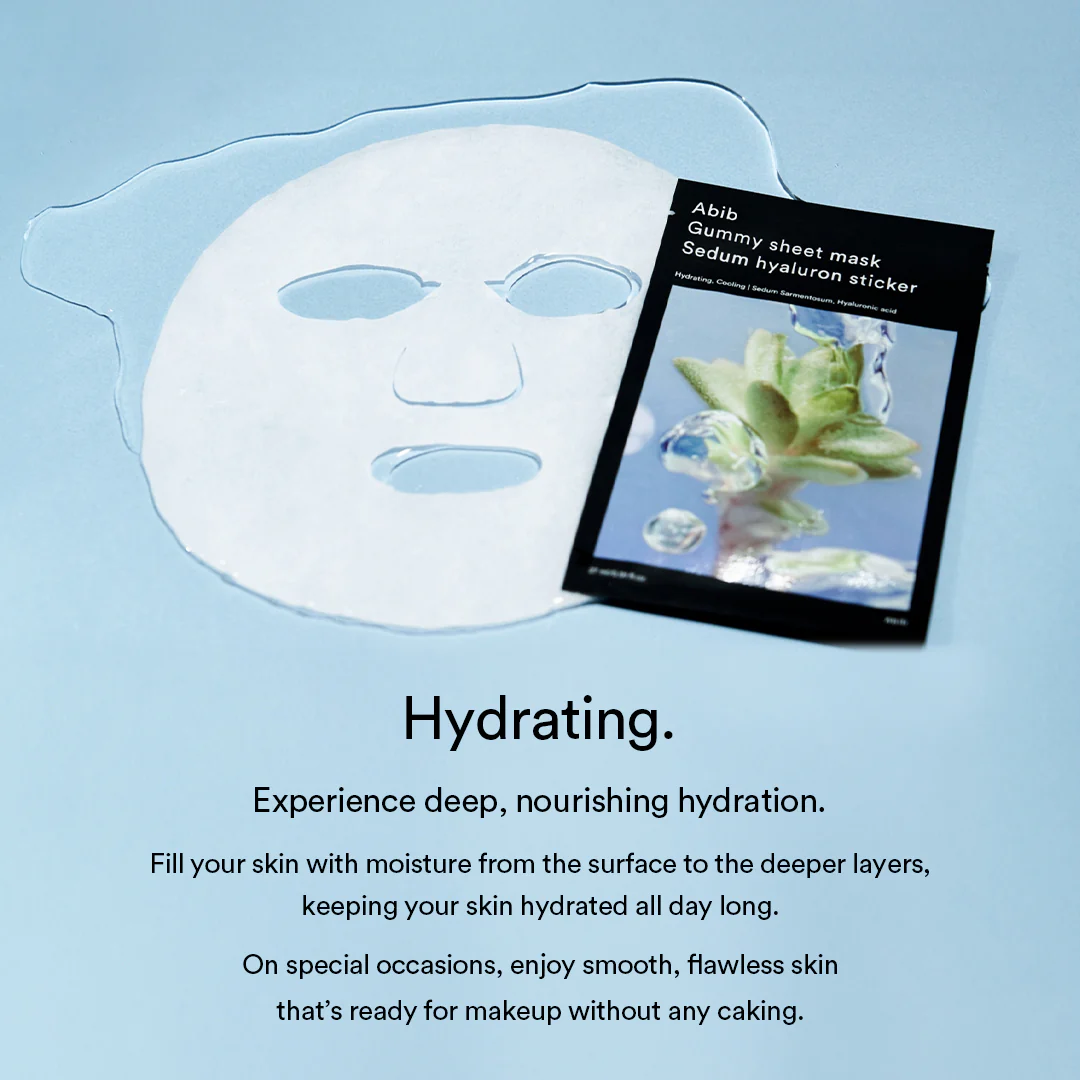 Gummy sheet mask Sedum hyaluron sticker(10 sheets) - Image 9