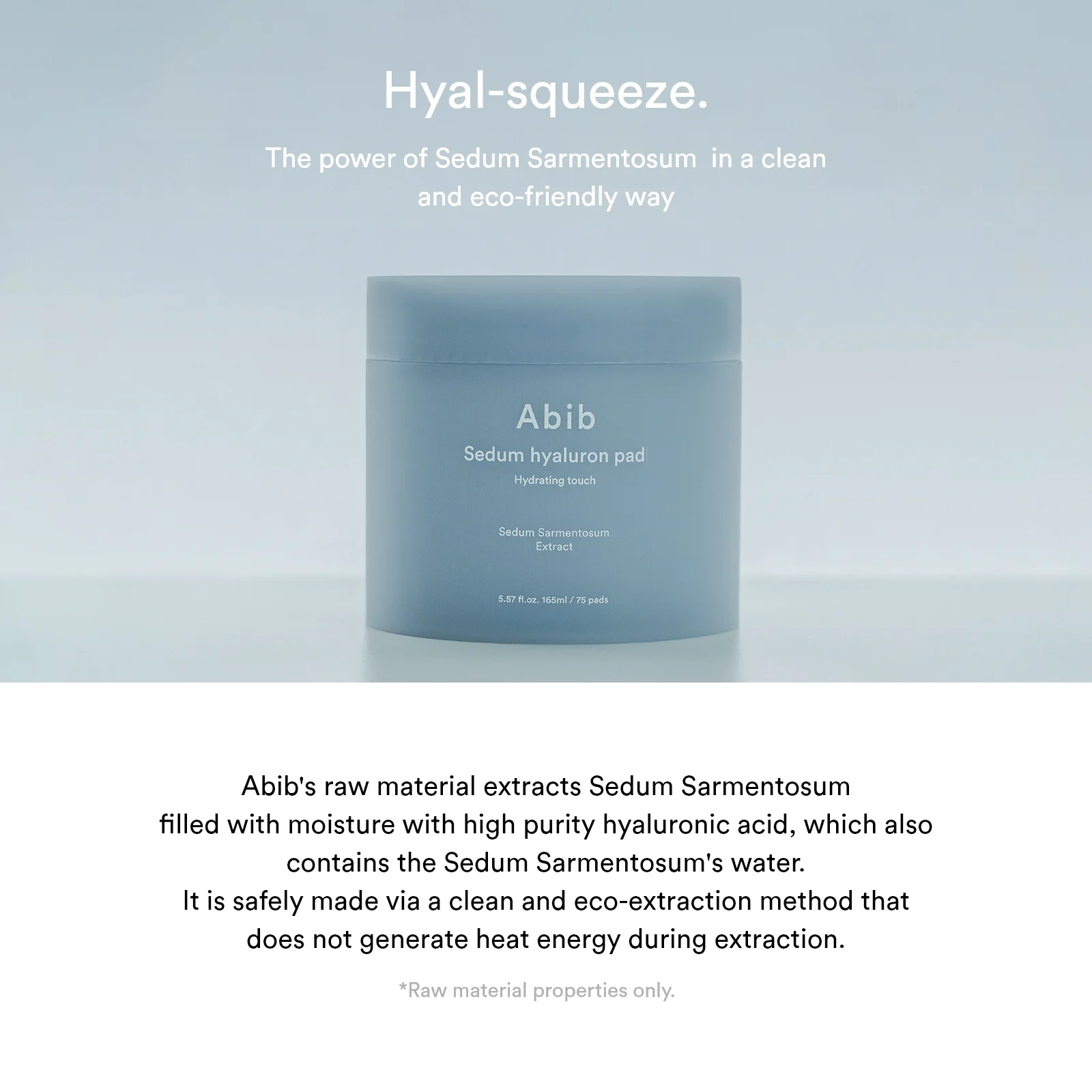Sedum hyaluron pad Hydrating touch - Image 3