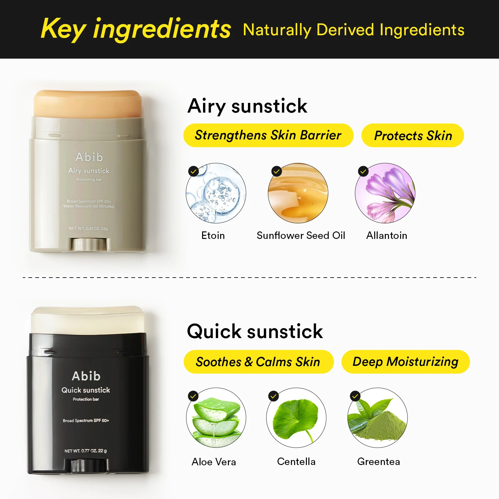 Korea’s No.1 5-Second SPF Quick & Airy Sunstick - Image 3