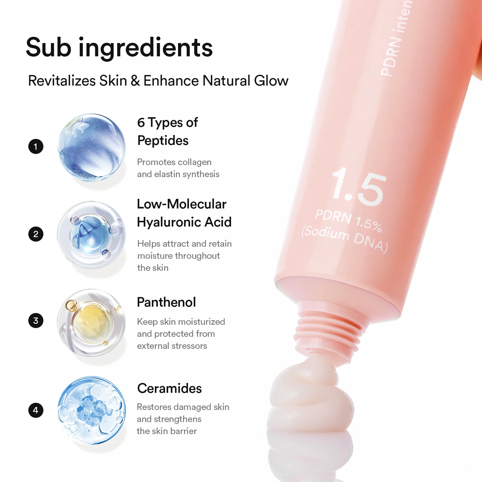 PDRN intensive cream 1.5 tube - Image 6