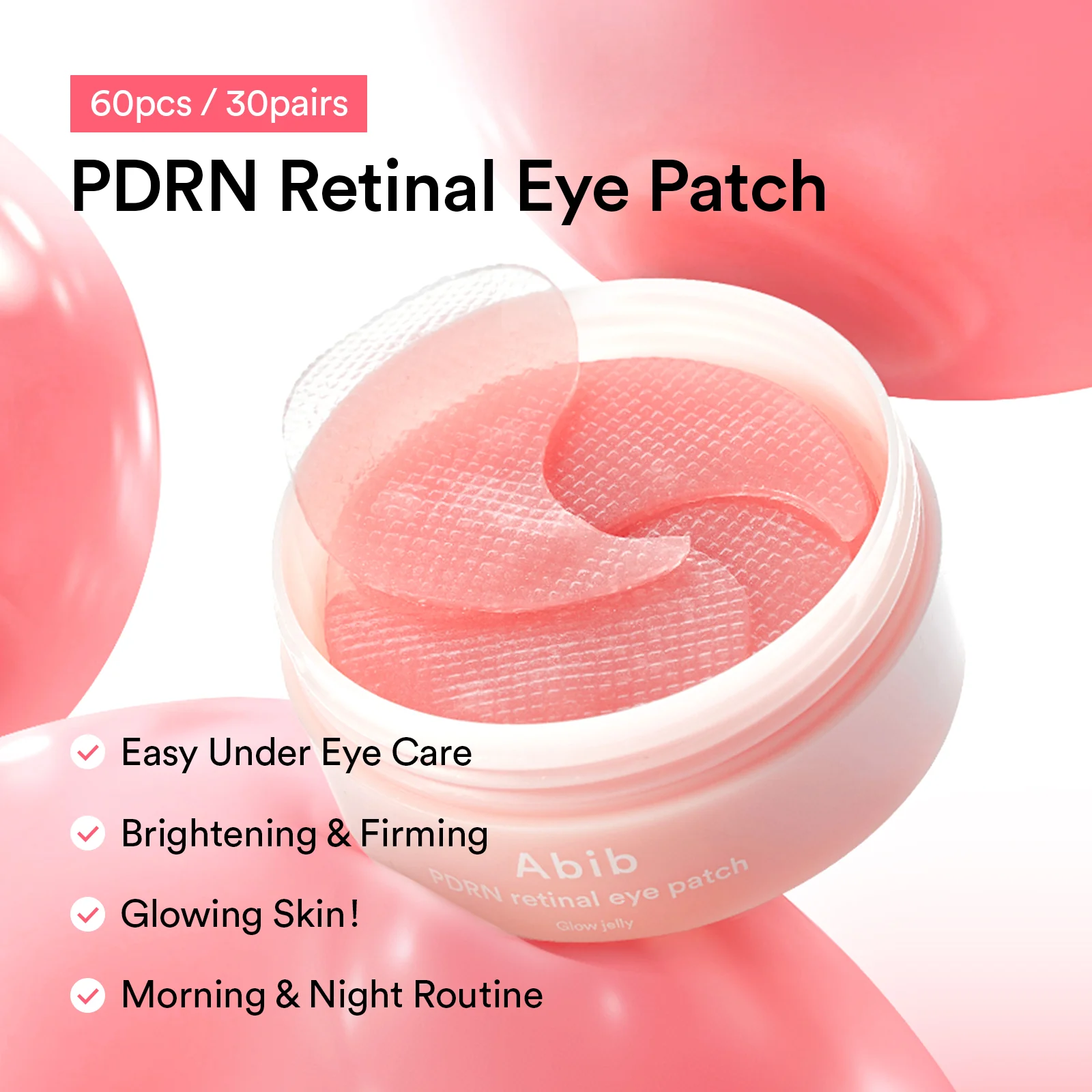 PDRN retinal eye patch Glow jelly - Image 3