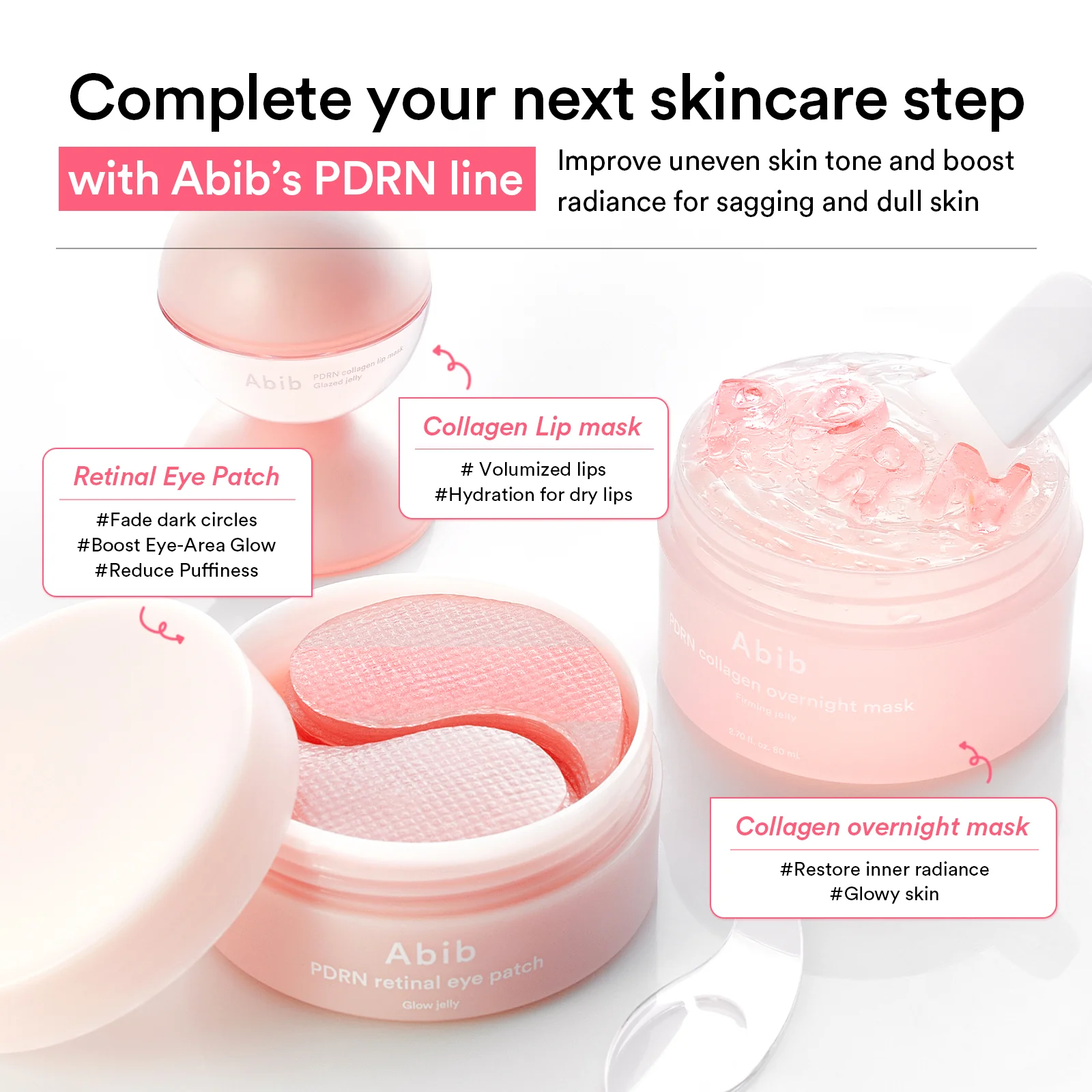 [Secret Discount]Pink PDRN Jelly Glaze Trio - Image 36