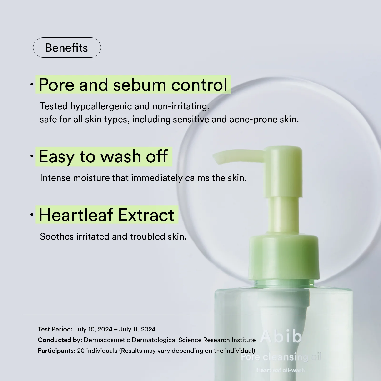 Pore cleansing oil Heartleaf oil-wash - Image 7
